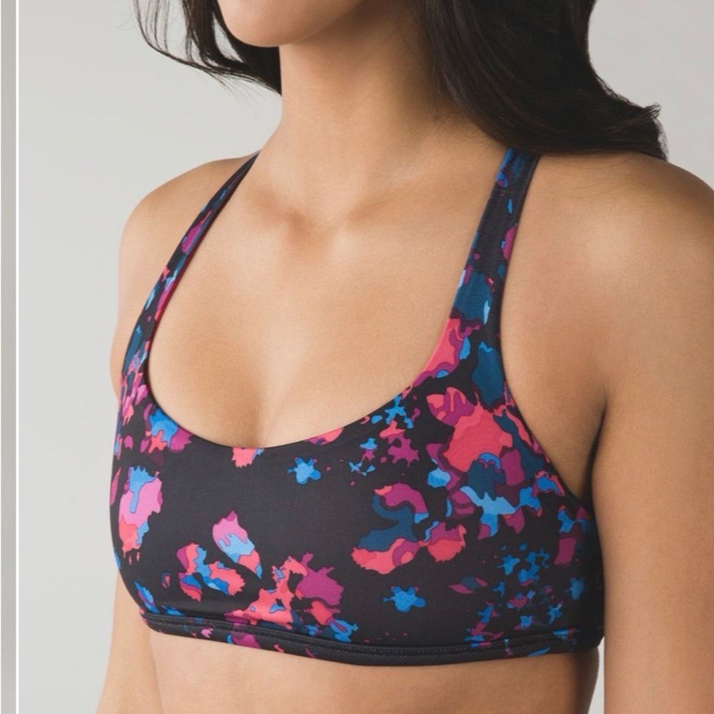 Lululemon Free To Be Bra *Wild Dandy Digie Multi / Boom Juice